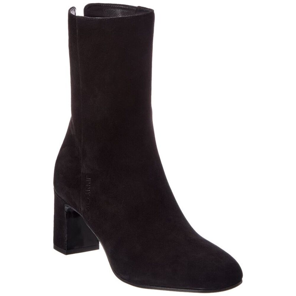 Jimmy Choo Daze 65 Suede Boot, Black